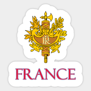 France - Coat of Arms Design Sticker